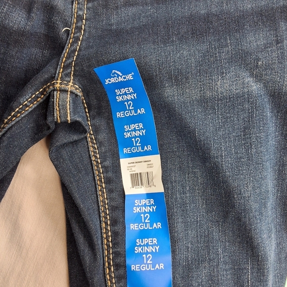 Jordache Kids Super Skinny Jeans - Blue - Picture 4 of 17